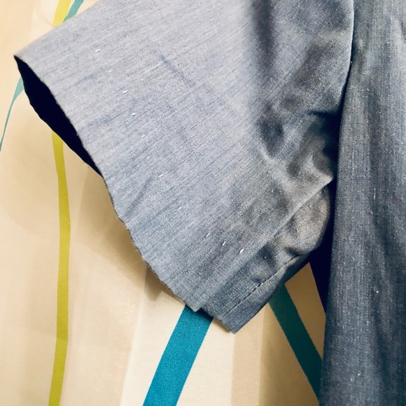 VINTAGE! Muslin Chambray Dress - Picture 8 of 15